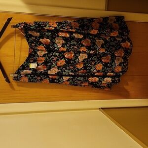Laura Scott woman size 1X floral skirt